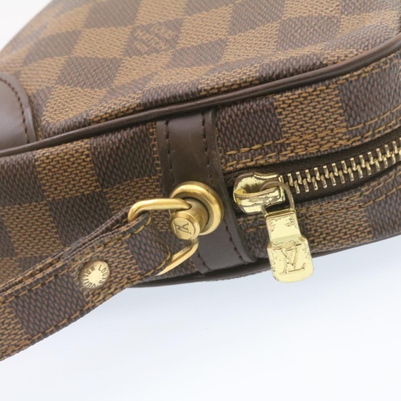 LOUIS VUITTON Damier Ebene Marly Dragonne GM Clutch Bag SP Order LV Auth 25039A - Picture 16 of 16